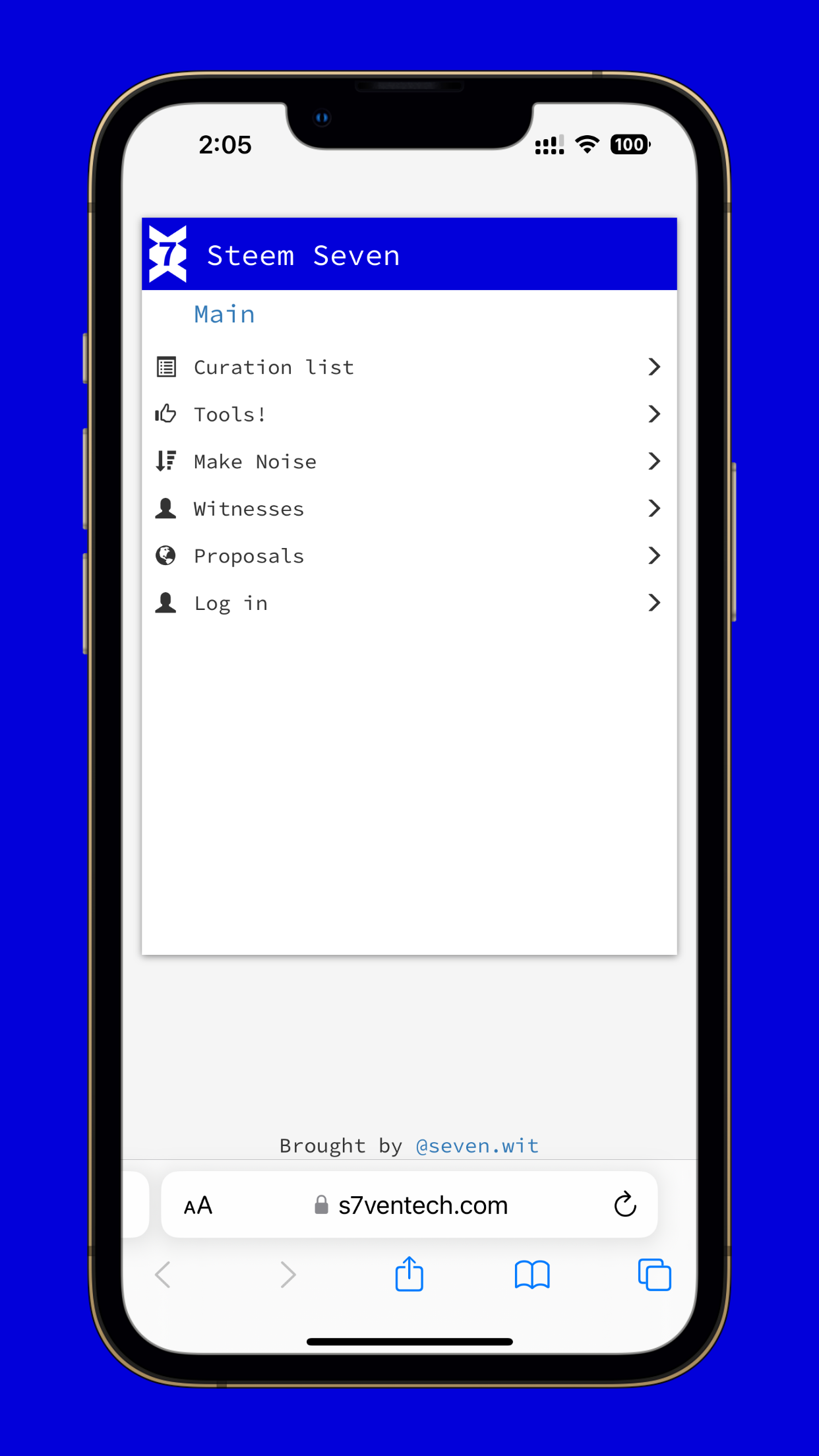 Steem Seven